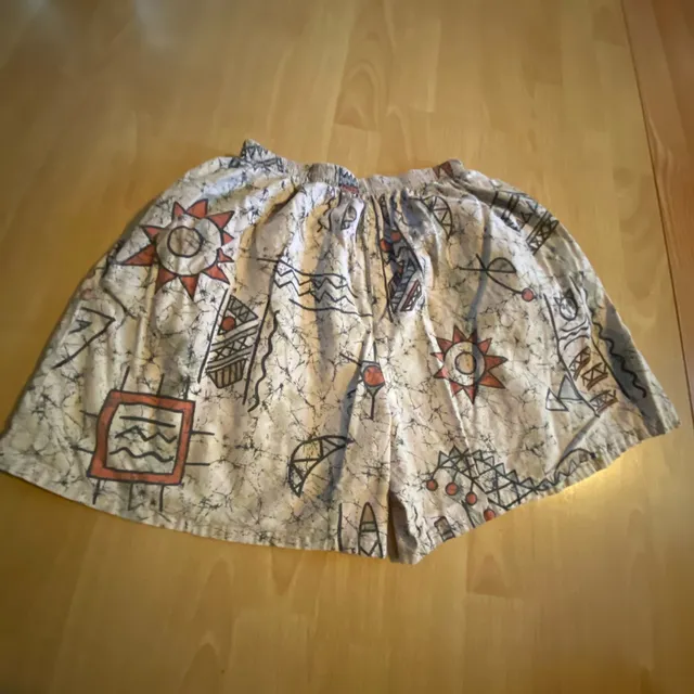 Vintage Wham Printed Cotton Shorts