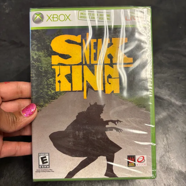 Microsoft Xbox Sneak King Video Game Brand New Factory Sealed