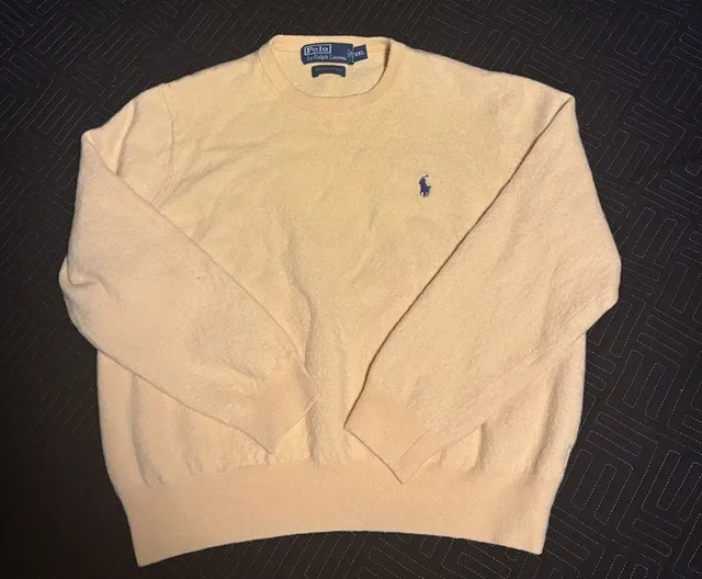 Polo Ralph Lauren Merino Wool Sweater Size XXL Yellow (Women’s) 