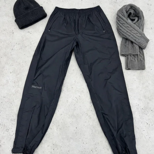 Marmot Rain Pants Size M Black F46240 Lightweight