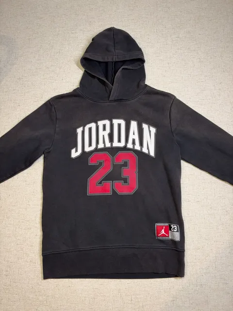 Youth Jordan 23 Hoodie Black