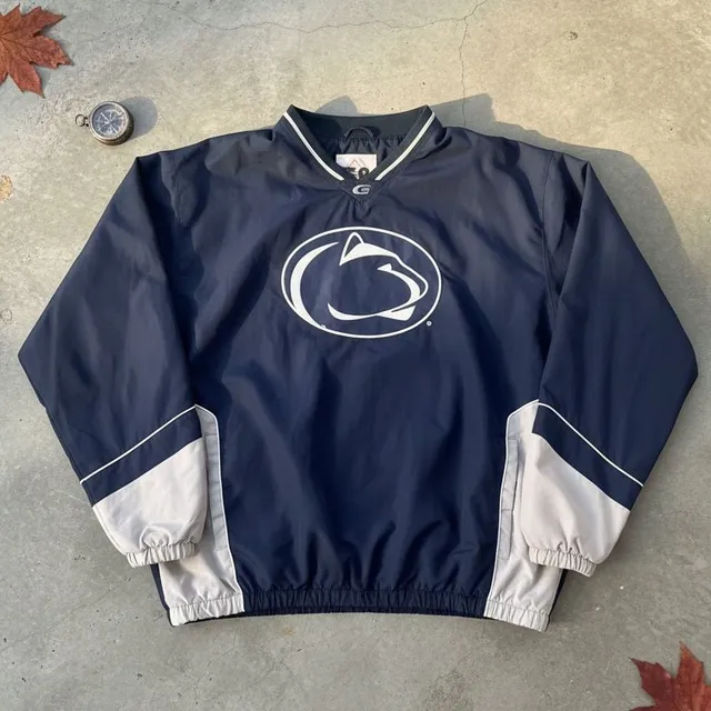 Gameday Penn State Nittany Lions Windbreaker Pullover Jacket Navy