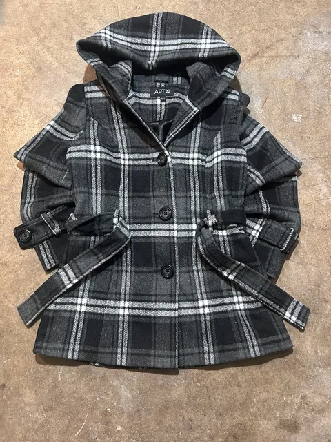 Apt. 9 Flannel Hoodie w/ Adjustable Waist