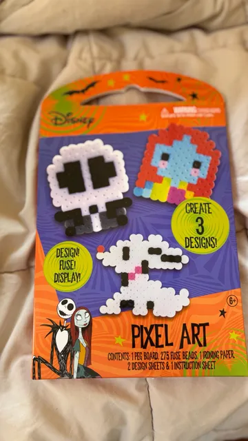 Disney The Nightmare Before Christmas Pixel Art Fuse Bead Kit