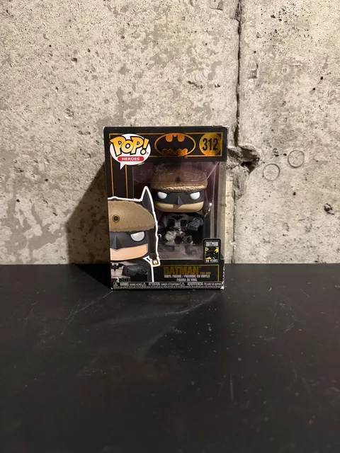 Funko Pop Heroes Batman Red Son 312 80 Years Vinyl Figure