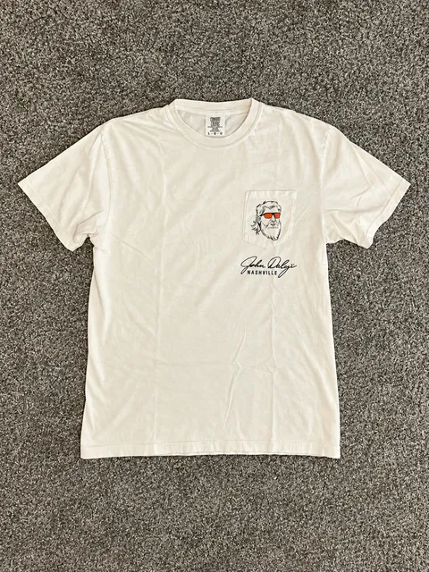 Comfort Colors John Daly Nashville Pocket T-Shirt Size L