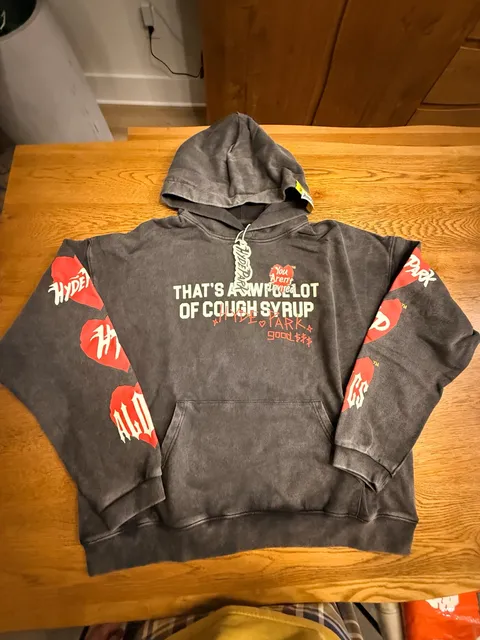 *SOLD OUT* ALOCS x Hyde Park You Aren't Invited Hoodie Black size L