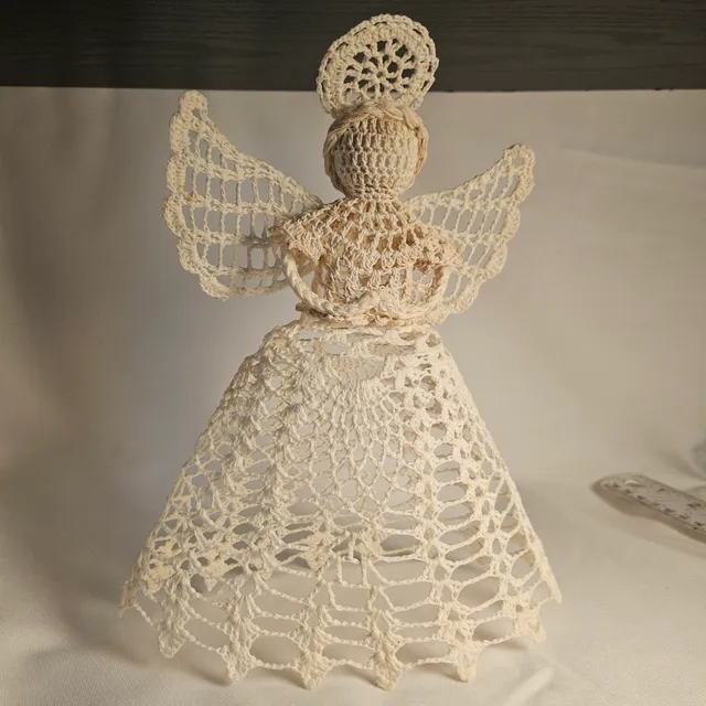 Vintage Crochet Angel 