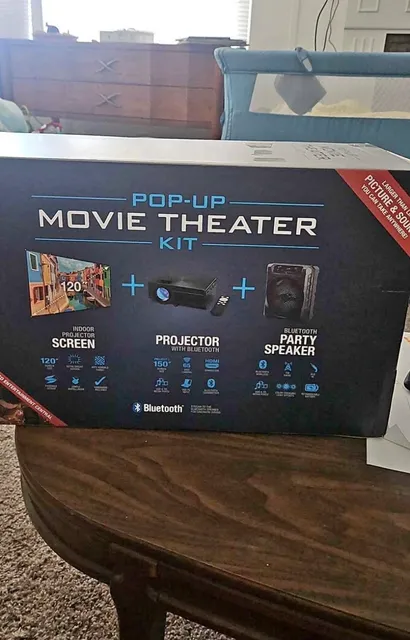 iLive Pop-Up Movie Theater Kit THE2023BDL