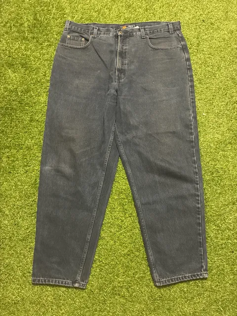 Route 66 Loose Fit Jeans Black Denim