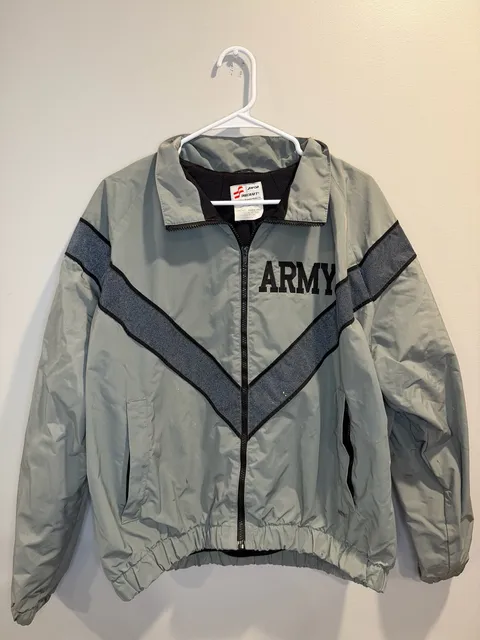 Skilcraft US Army PFU Jacket Size Small Regular Gray