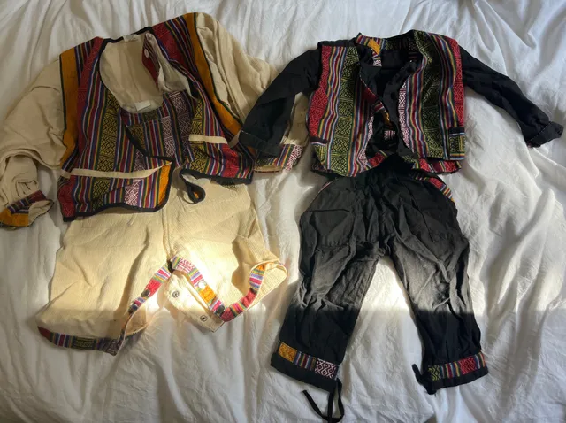 Handmade Multi-Piece Traditional Folk Costume Set