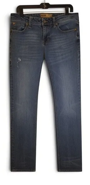 Seven7 Straight Fit Jeans W34 L34 Blue Denim
