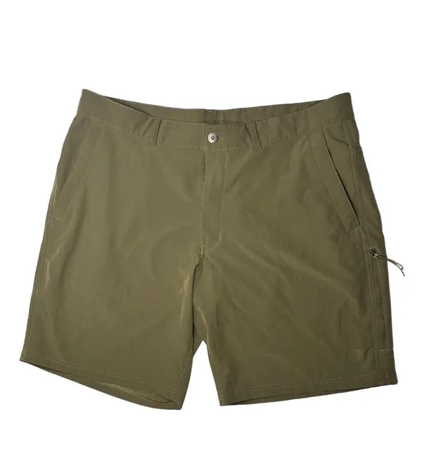 The North Face Shorts Size 38 Olive Green Hiking Cargo Outdoor