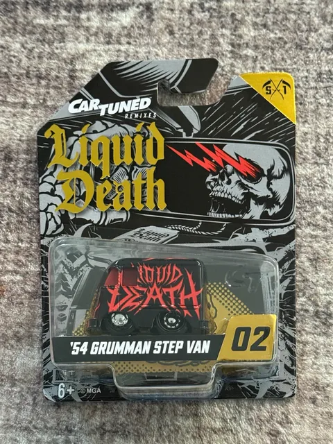 CarTuned Remixes Liquid Death '54 Grumman Step Van Diecast