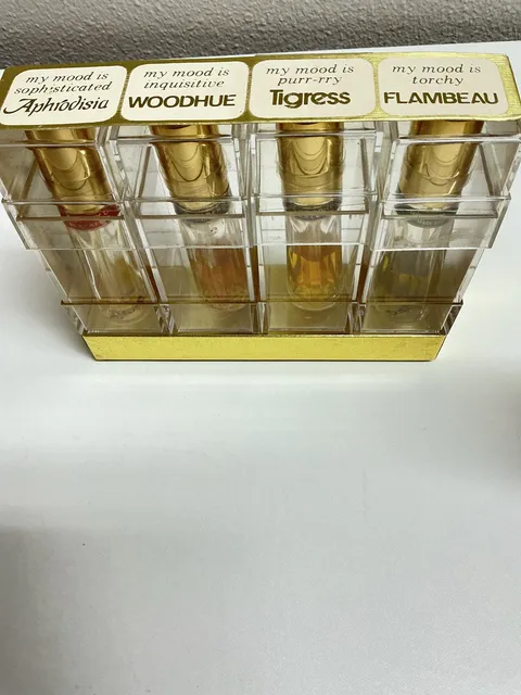Faberge Spray Cologne Foursome 4x 1/2 Oz Vintage Perfume Set