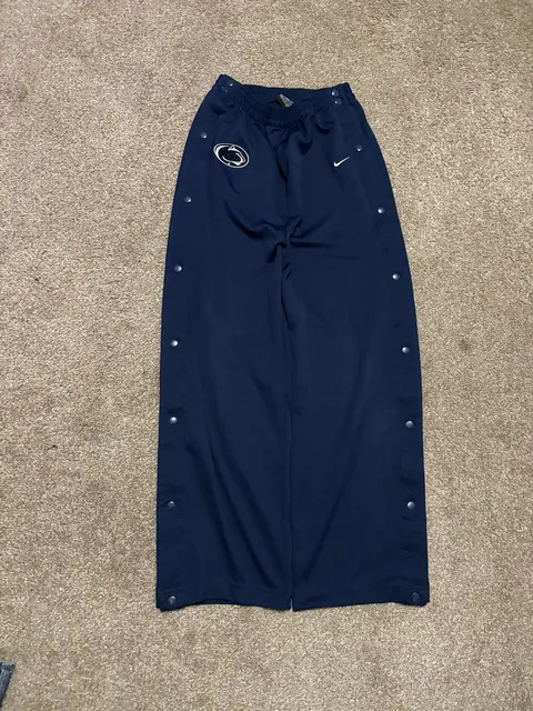 Early 2000s Y2K Nike Penn State Nittany Lions Breakaway Pants Size 16/18 Navy
(fit like adult XS)