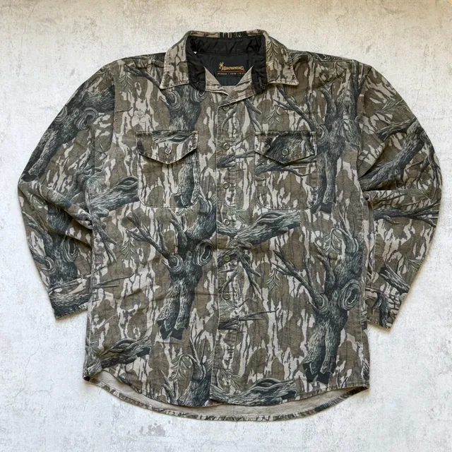 Browning Camo Button Down Shirt