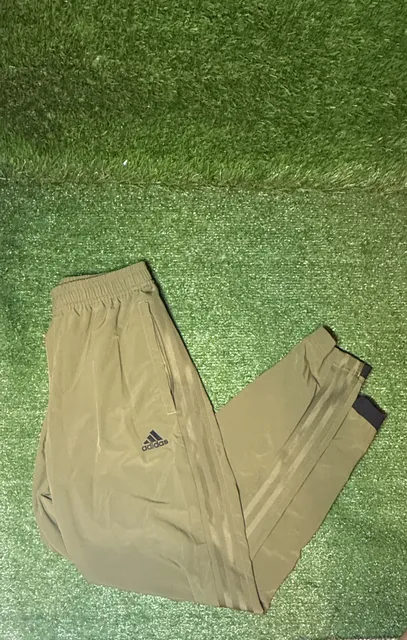 Adidas Aeroready Pants Size S Olive Green Athletic Track Pants