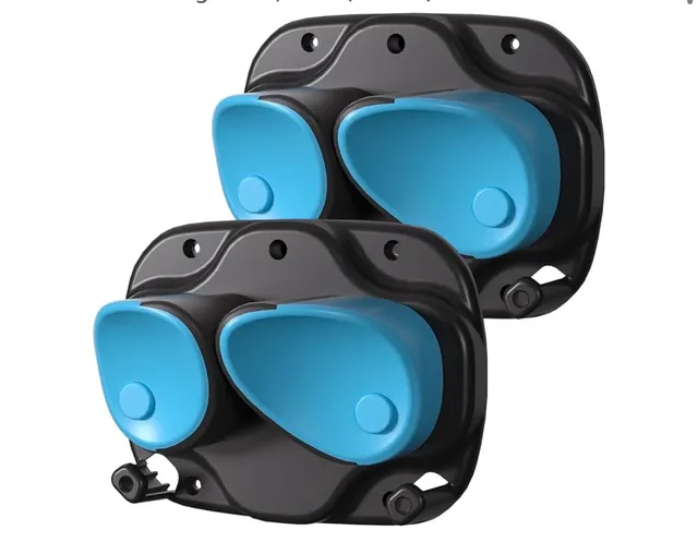 Ski And Snowboard Wall Mount Rack Holder Storage System 2 Pack