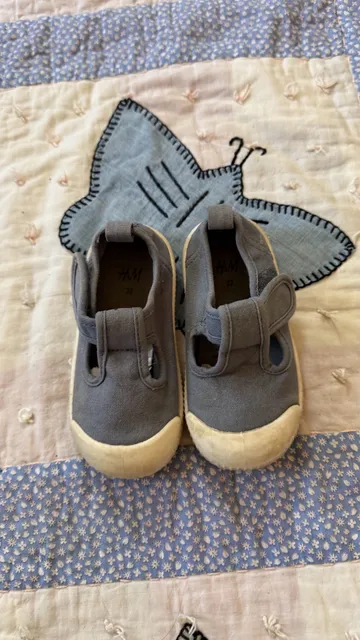 H&M Canvas Mary Jane Shoes