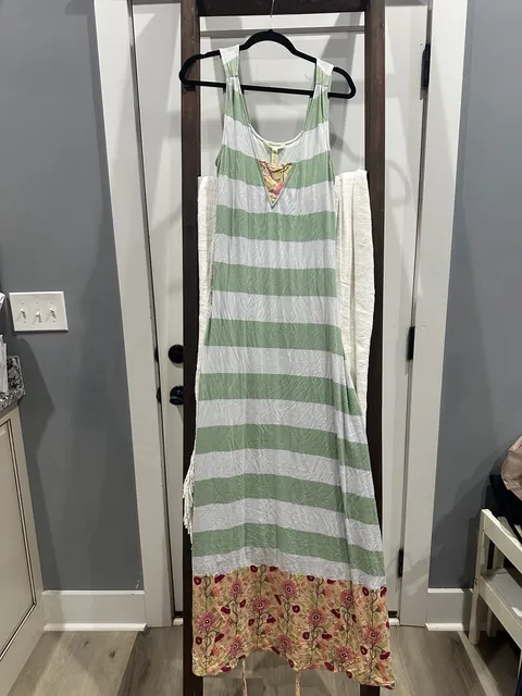 Matilda Jane Seaside Afternoon Maxi Dress Size Small