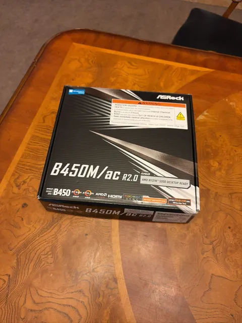 ASRock B450M/ac R2.0 Motherboard