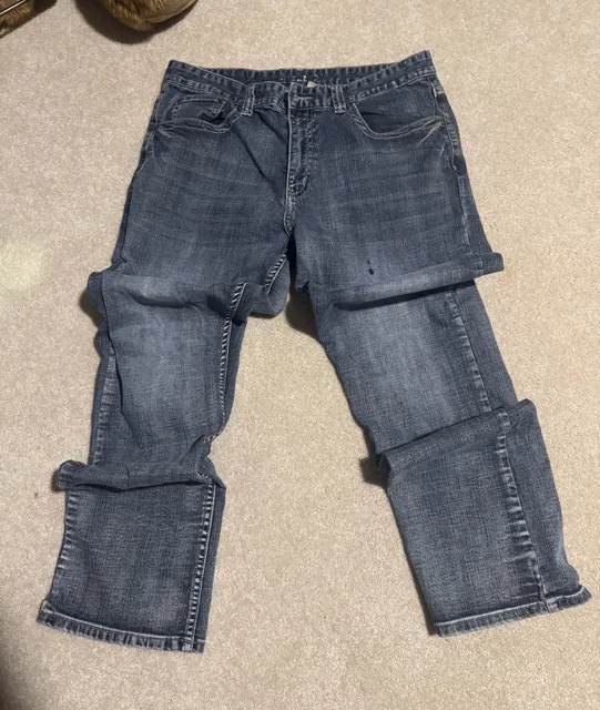 FlyPaper Straight Leg Jeans Size 32x30 Blue Denim