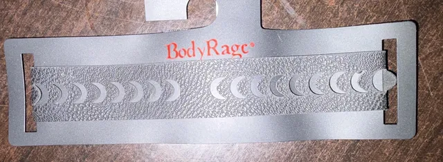 BodyRage Moon Choker Collar Black