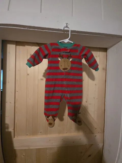 Just One You Reindeer Footed Sleeper Size 3M