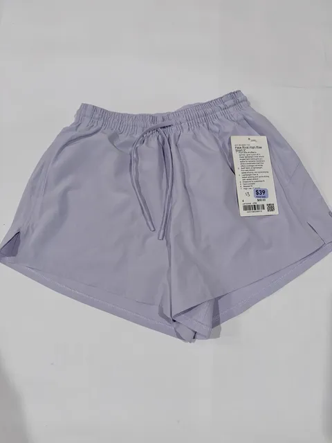 Lululemon Pace Rival High-Rise Short 3 Size 4