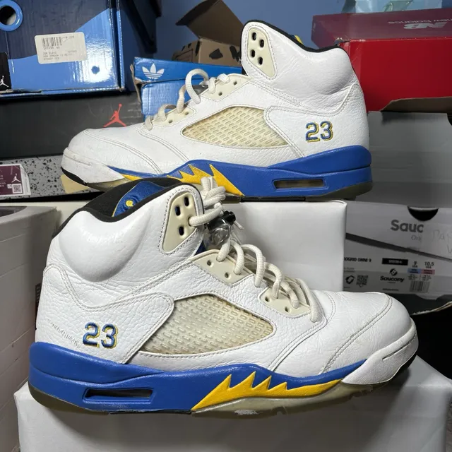Size 9.5 - Air Jordan 5 Retro 2013 Laney