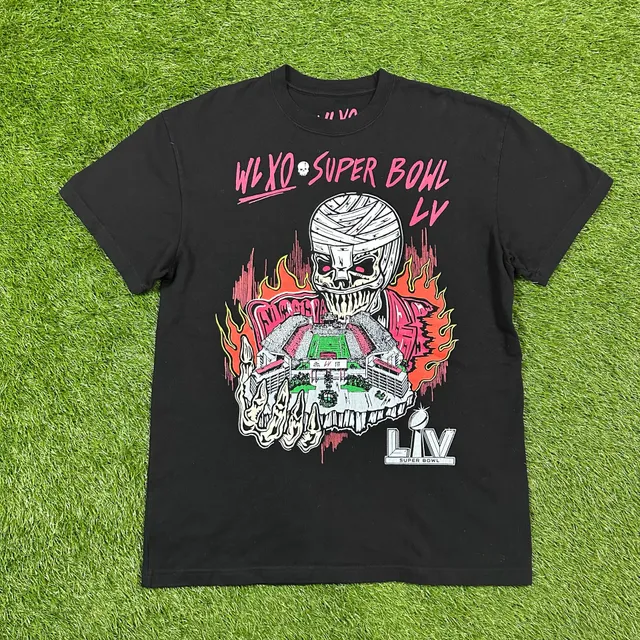Warren Lotas x The Weeknd WLXO Super Bowl LV T-Shirt Black