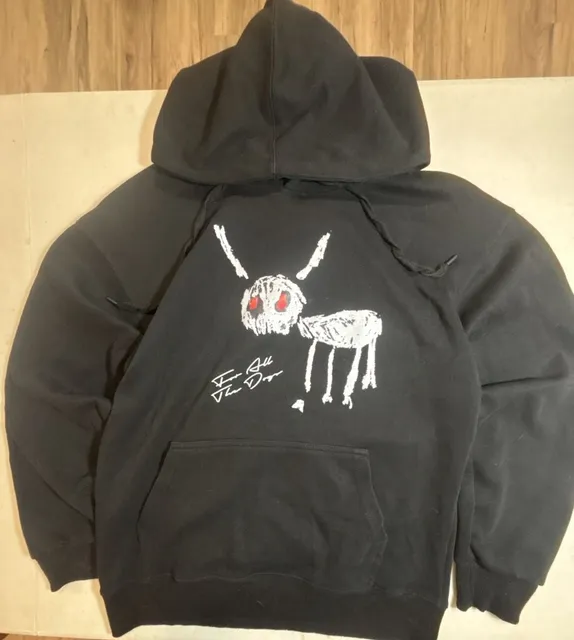 Drake For All The Dogs Hoodie Black Graphic Hip Hop Rap