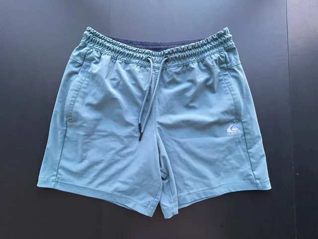 Quiksilver Athletic Shorts Size M Blue Unisex