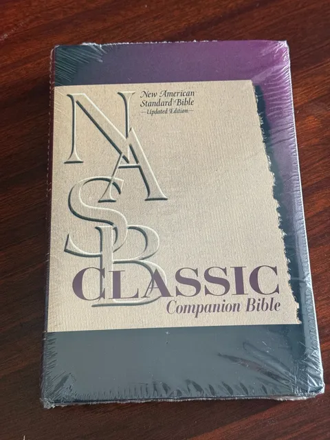 World Publishing Nasb Classic Companion Bible Burgundy Bonded Leather
