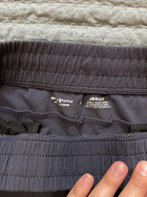 Old Navy Active Dynamic Fleece Jogger Size S Gray/Purple