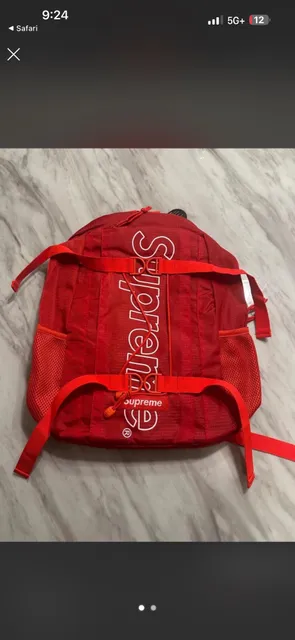 Supreme Backpack FW18 Red