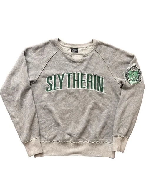 Universal Studios Harry Potter Slytherin Sweatshirt Size S Gray