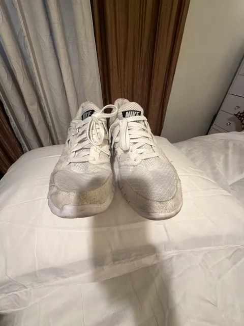 Nike Free Run 2 White Black Running Shoes