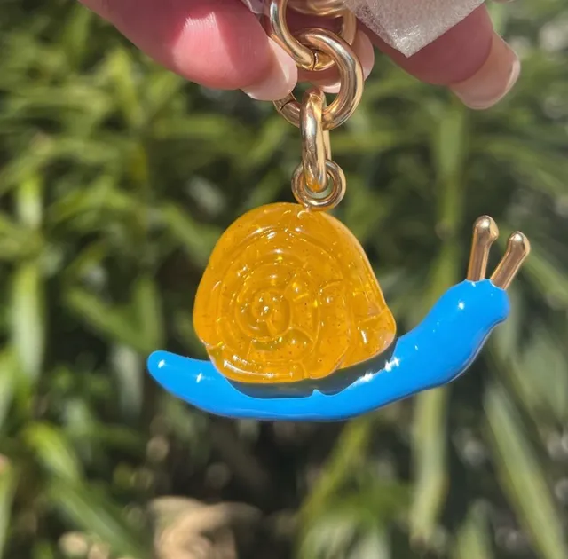 Coach x Observed By Us 3D Snail Bag Charm Keychain