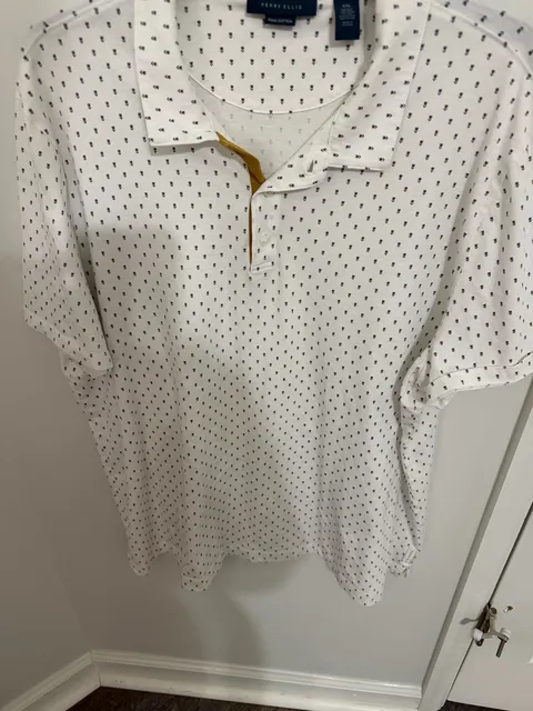 Donald Ross Sportswear, Sz L Golf Polo Shirt Palm Beach CC Logo ...,