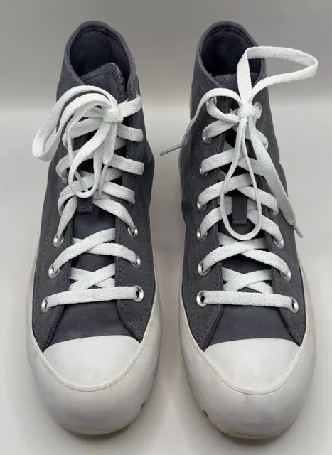 Converse Chuck Taylor All Star Lugged Size 7 Gray High Top Sneakers