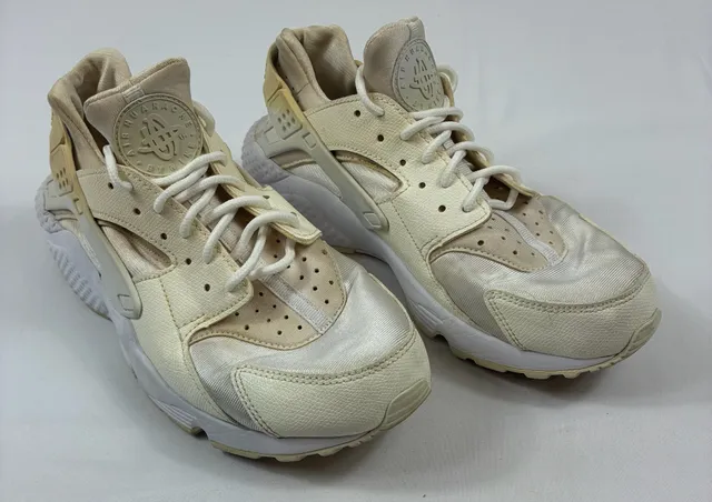 Nike Air Huarache Run Cream White Sneakers Shoes
