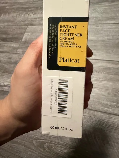 #423 Platicat Instant Face Tightener Cream 2 Fl. Oz. New