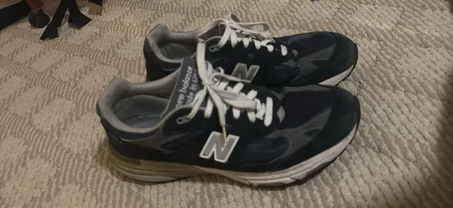 New Balance 993 Made in USA Navy Blue Sneakers