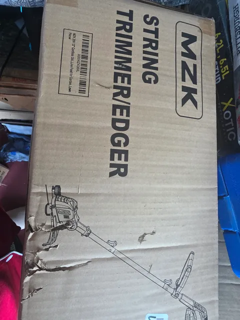 MZK 20V 12 Cordless String Trimmer Edger New