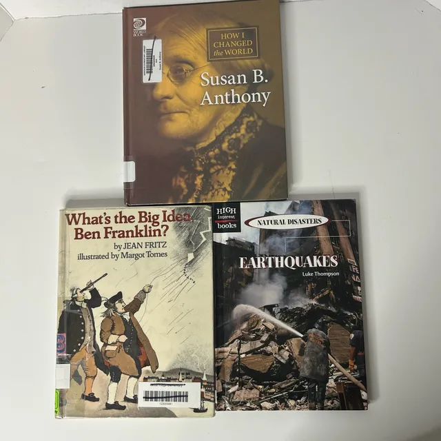 Educational Historical Children's Book Lot