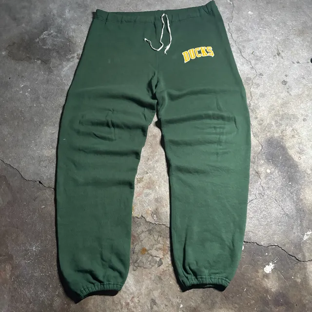 Vintage 90s Russel athletic Oregon Ducks Sweatpants Green