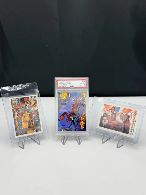 1992 Upper Deck Michael Jordan Fanimation #506 PSA 8 Bundle with Kobe